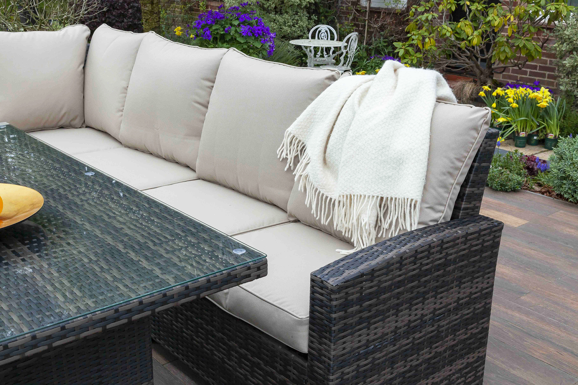 Win an outdoor rattan dining set