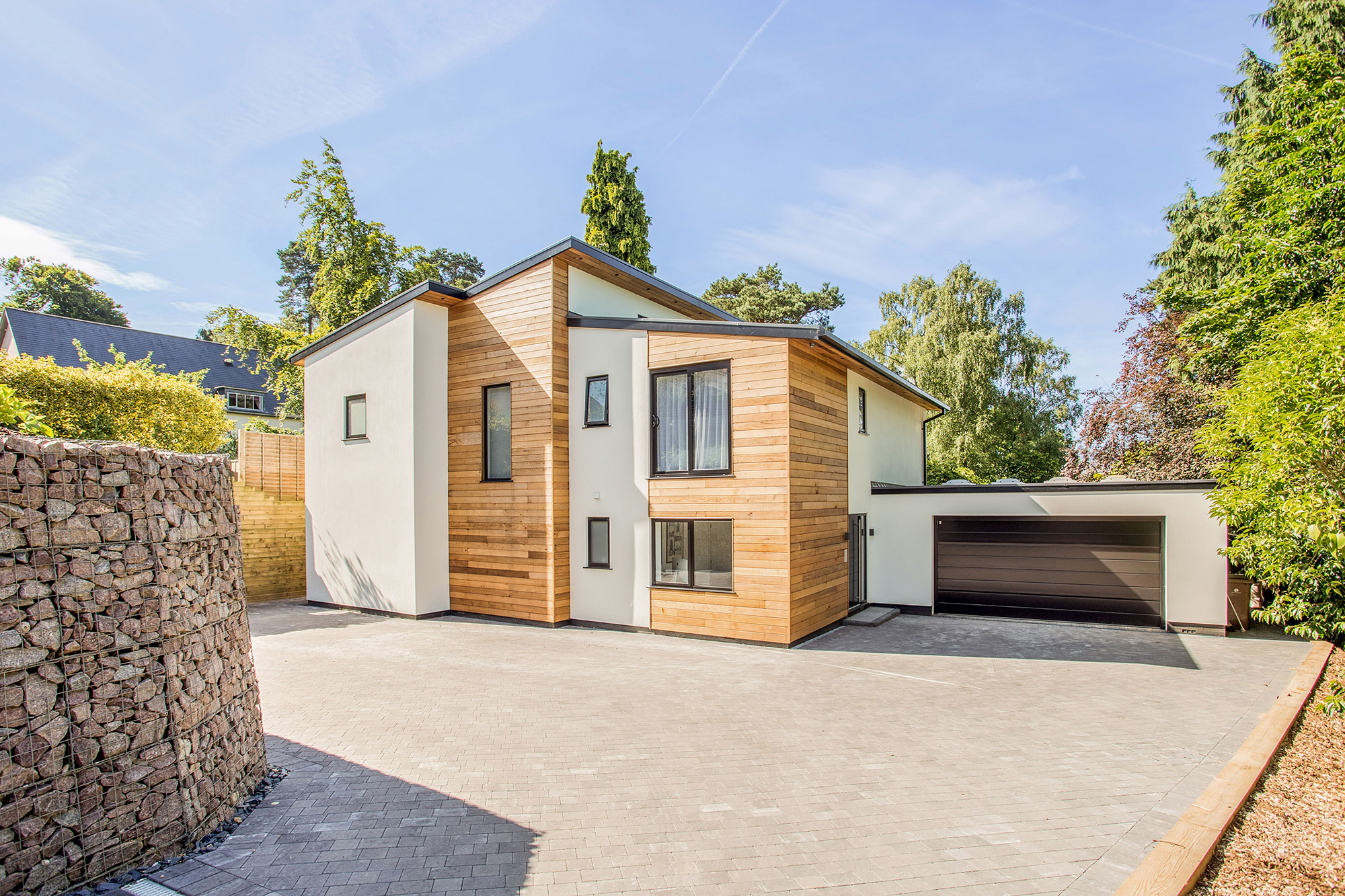 Building a masonry home with brick and block