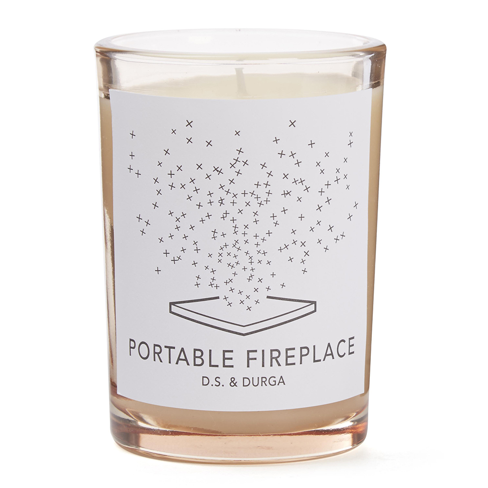 D.S. & Durga Portable Fireplace Candle 